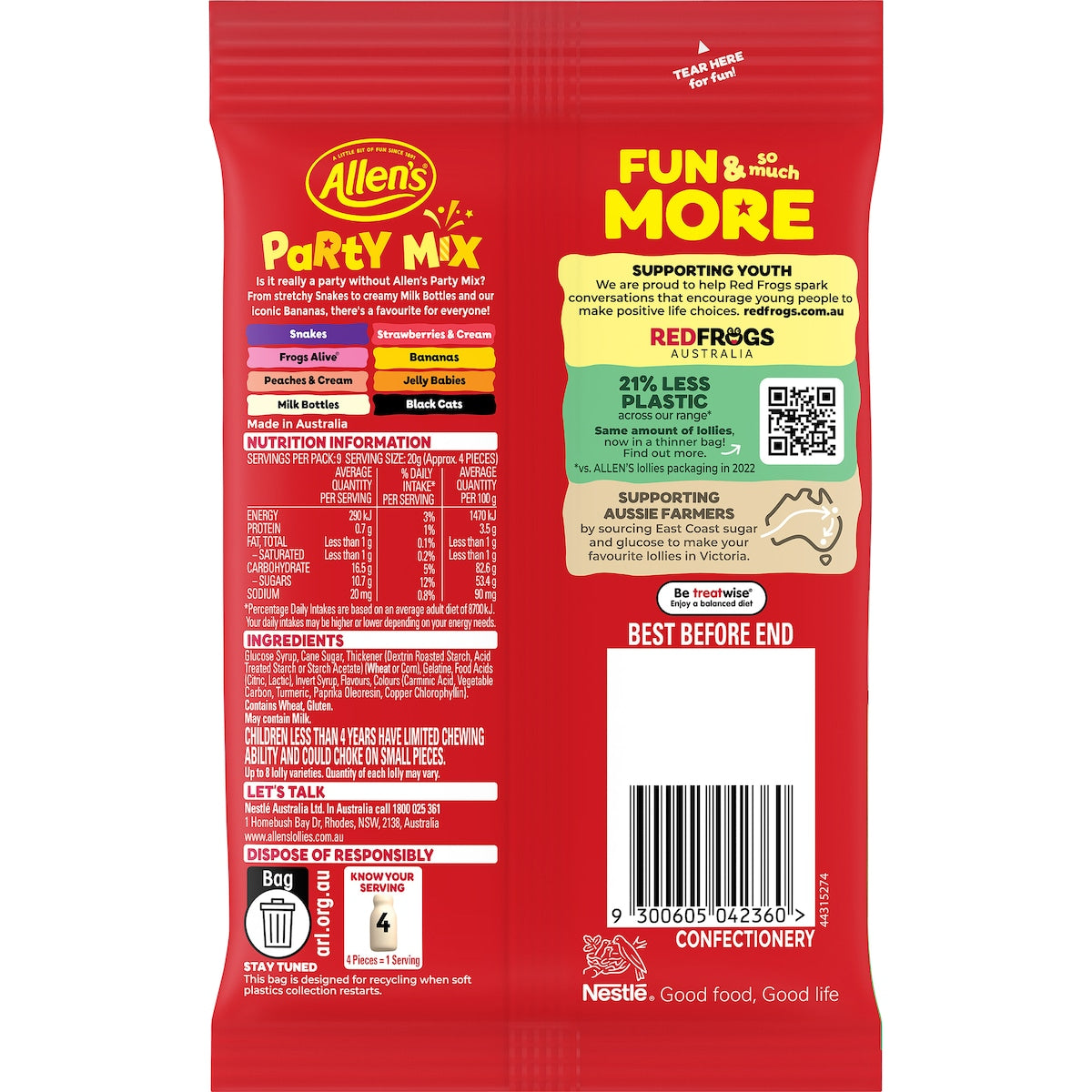 Allen's Party Mix 190g