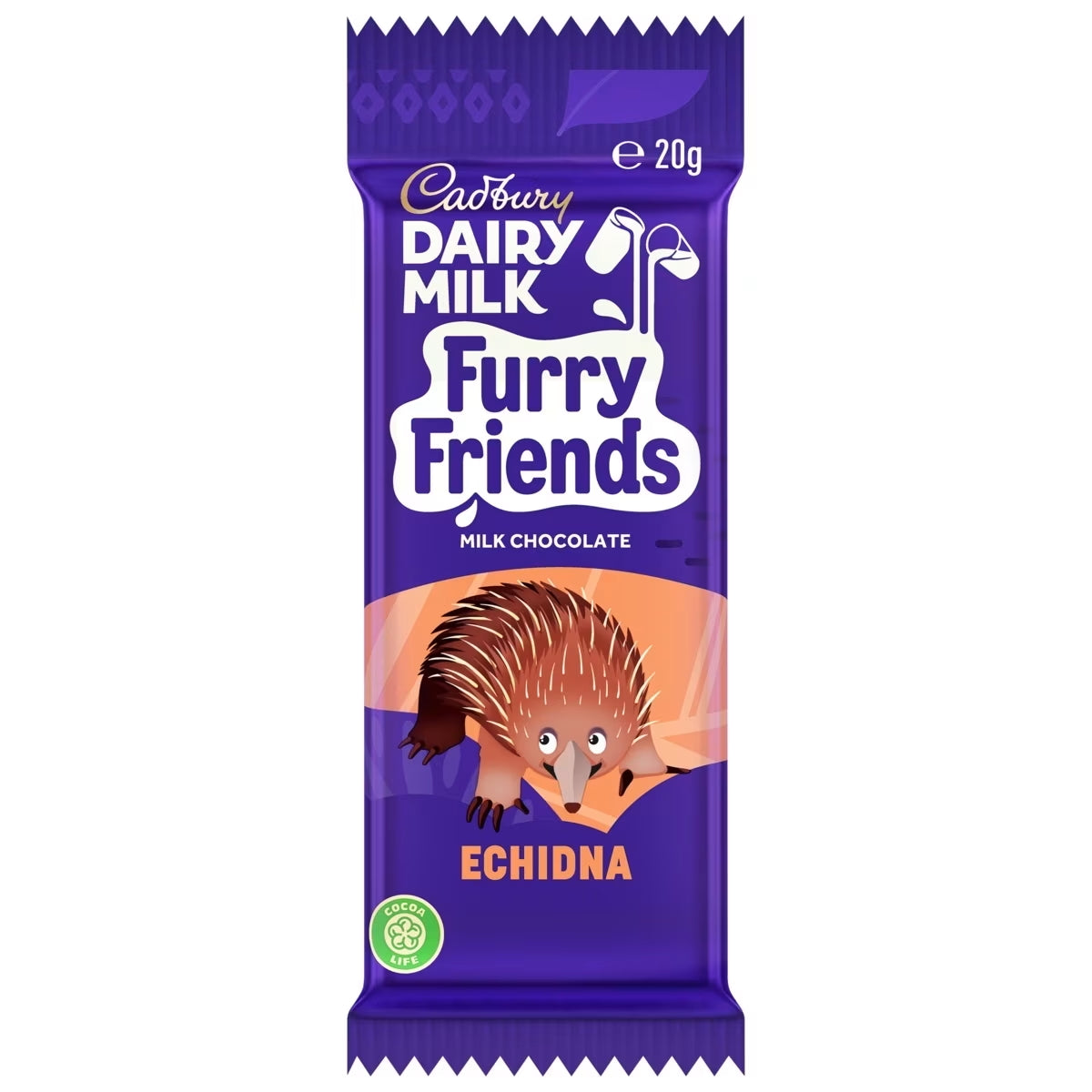 Cadbury Dairy Milk Furry Friends Chocolate 100g
