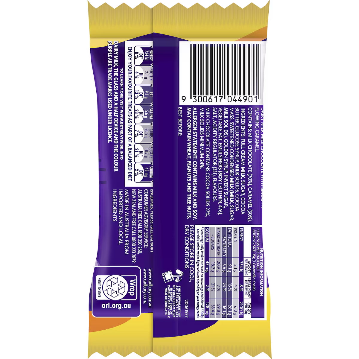 Cadbury Dairy Milk Giant Caramello Koala 35g