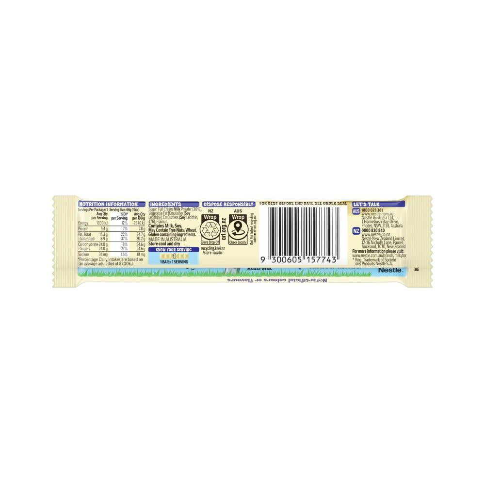 Nestlé Milkybar White Chocolate Bar 50g