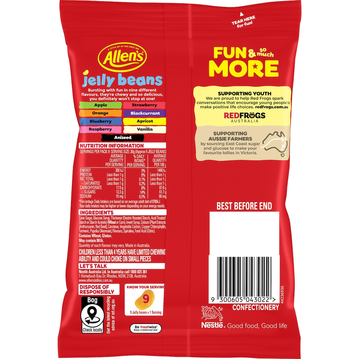 Allen's Jelly Beans 190g