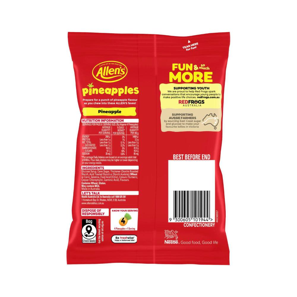 Allen's Pineapples 190g