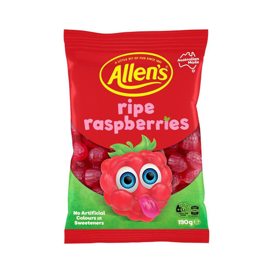 Allen's Ripe Raspberries 190g