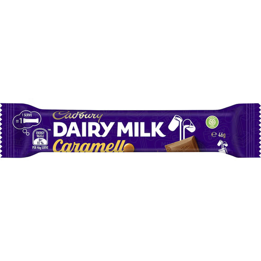 Cadbury Dairy Milk Caramel Chocolate Caramello Bar 46g