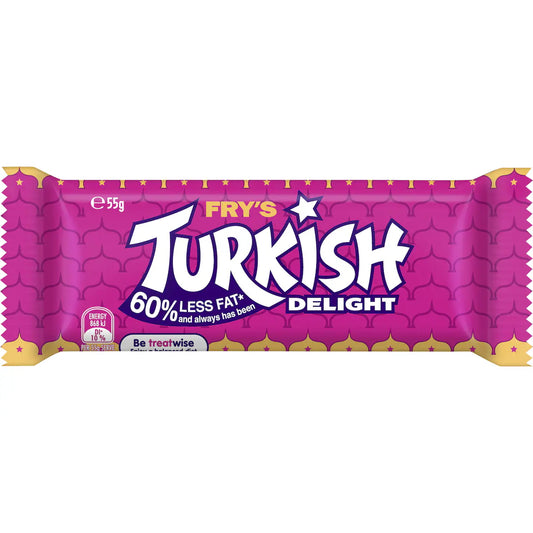 Cadbury Turkish Delight Chocolate Bar 55g