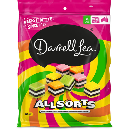 Darrell Lea Licorice Allsorts 270g