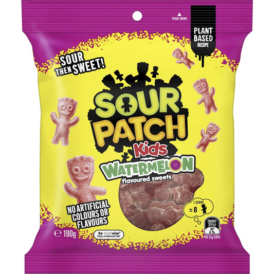 Mondelez Sour Patch Watermelon 190g