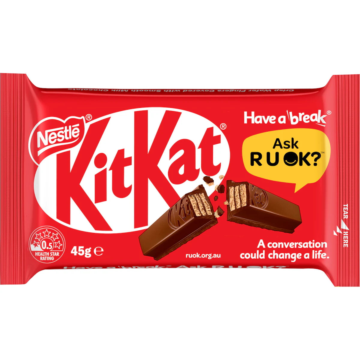 Nestlé KitKat Milk Chocolate Bar 45g