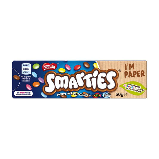 Nestlé Smarties Chocolate Bar 50g