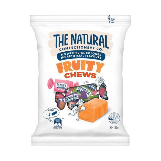 The Natural Confectionery Fruity Chews 180g